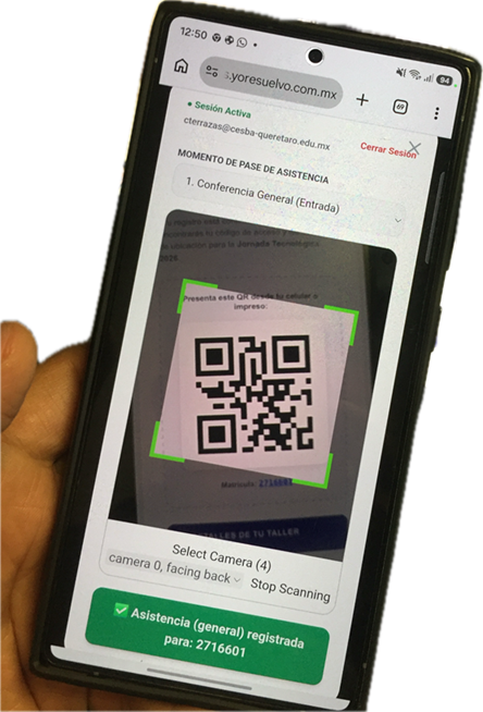 Escaneo de QR
